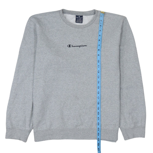 Champion Men's Grey XL Classic Crew Neck Sweatshirt