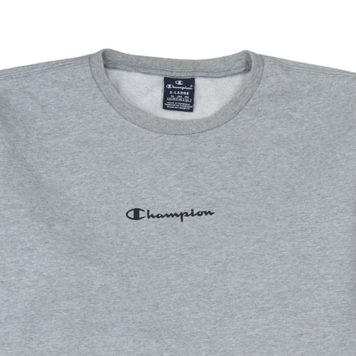 Champion Men's Grey XL Classic Crew Neck Sweatshirt