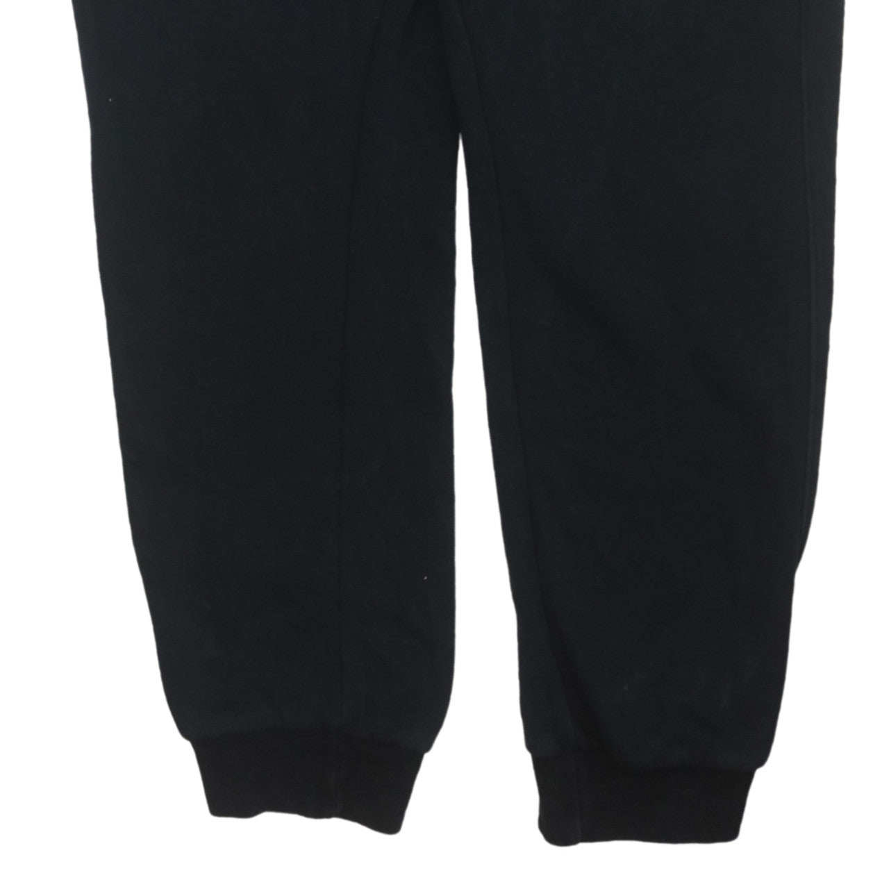 Nike Men's Black Jogger Sweatpants L Cotton Blend Fleece Tapered Fit