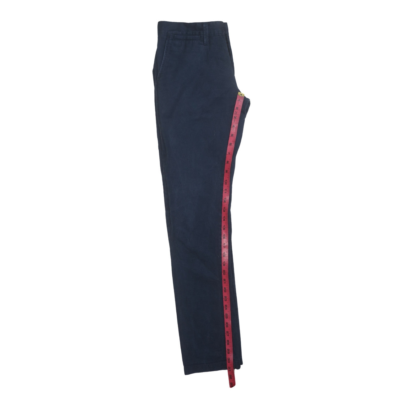 Quiksilver Men's Blue Chino Trousers Size 28 Regular Fit Cotton