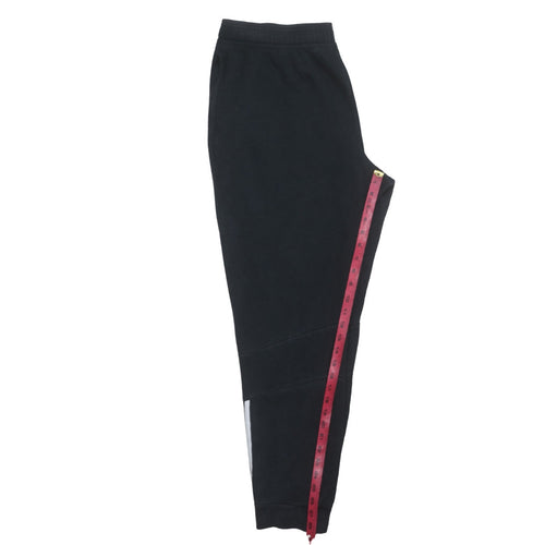 Adidas Men Black XL Jogger Sweatpants Fleece Regular Fit