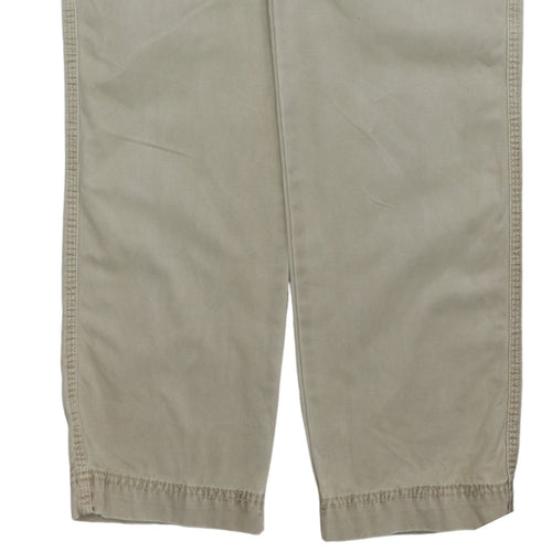 Tommy Hilfiger Men's Beige Chino Trousers 34W 34L Regular Fit