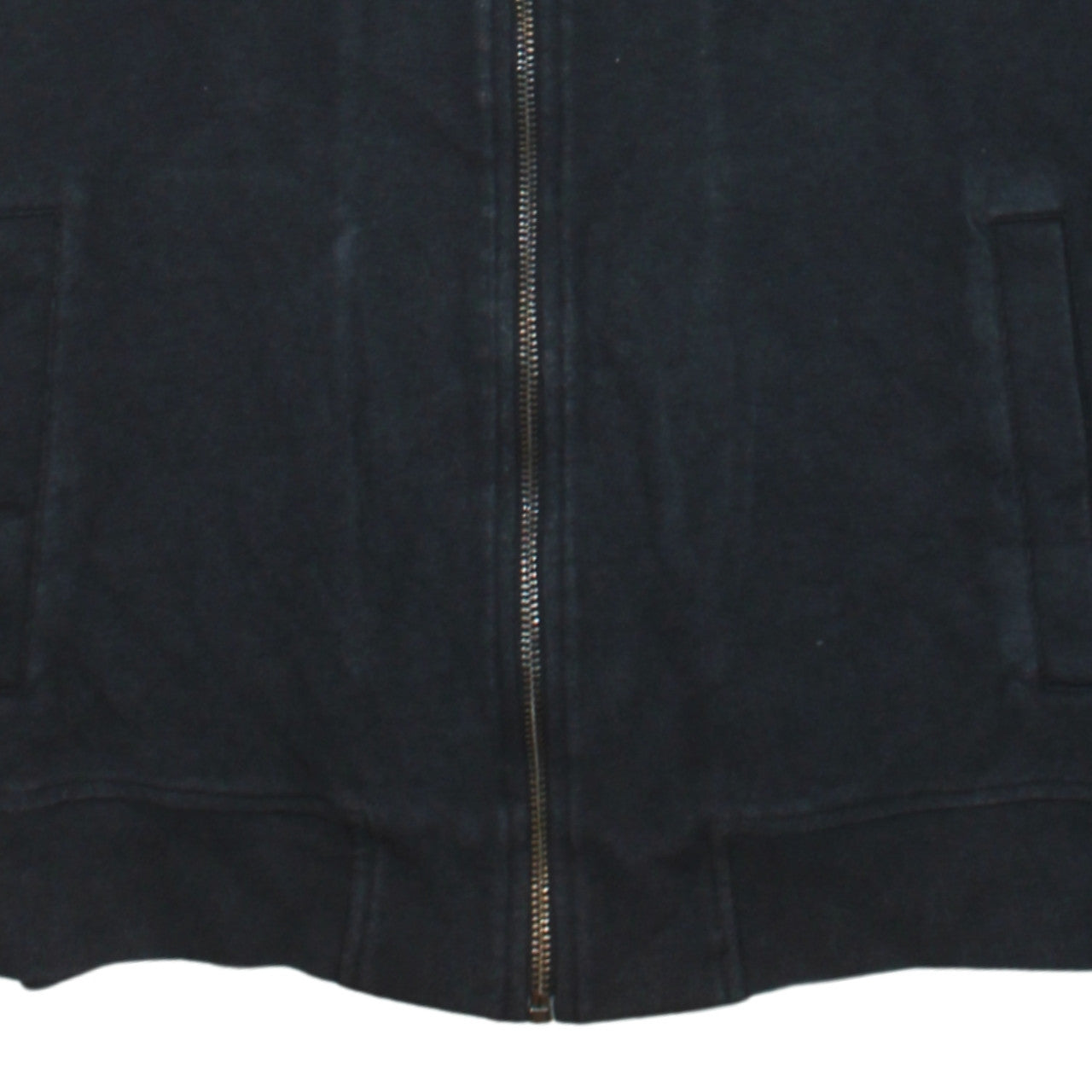 Lyle & Scott Men's Black Track Jacket Size L Full Zip Cotton Blend