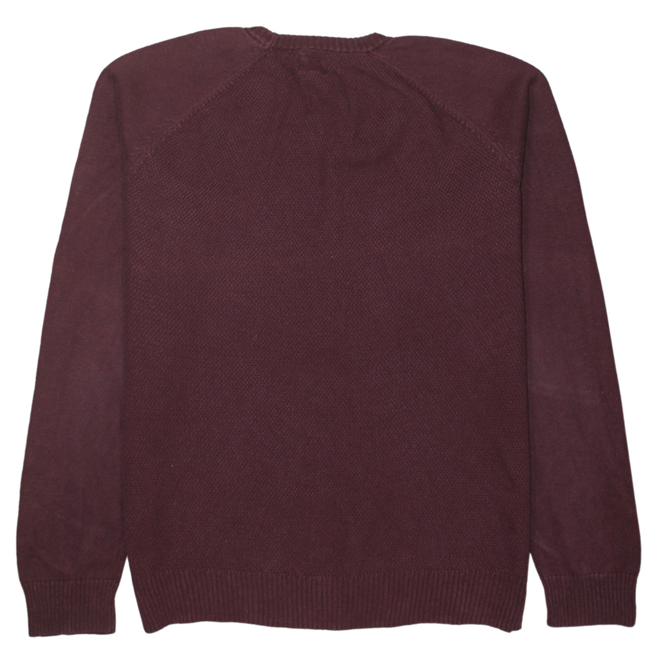 Levi's Men's Red Cotton Crew Neck Jumper Size M