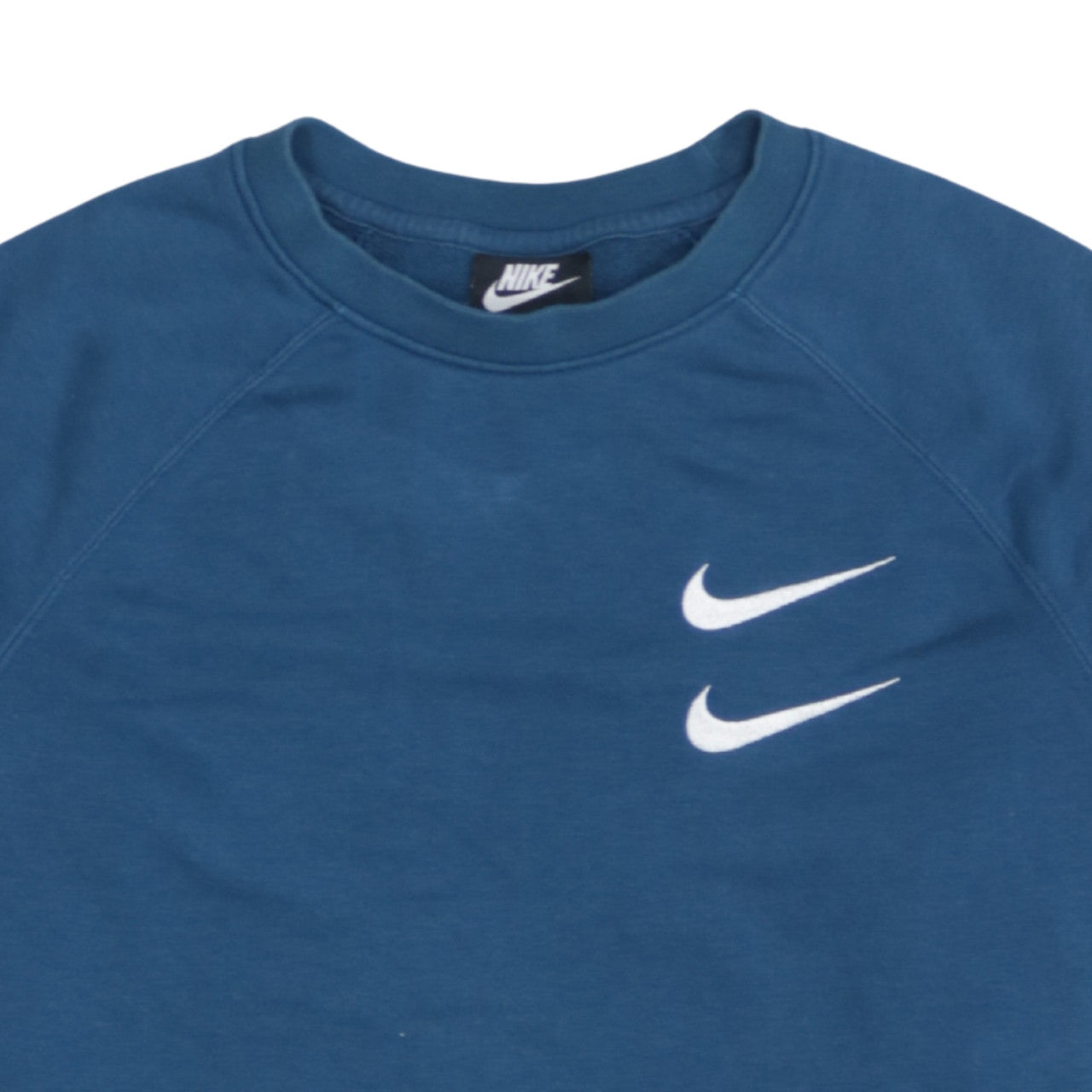 Nike Boys Blue XL Pullover Sweatshirt Crew Neck Graphic Print Logo Top