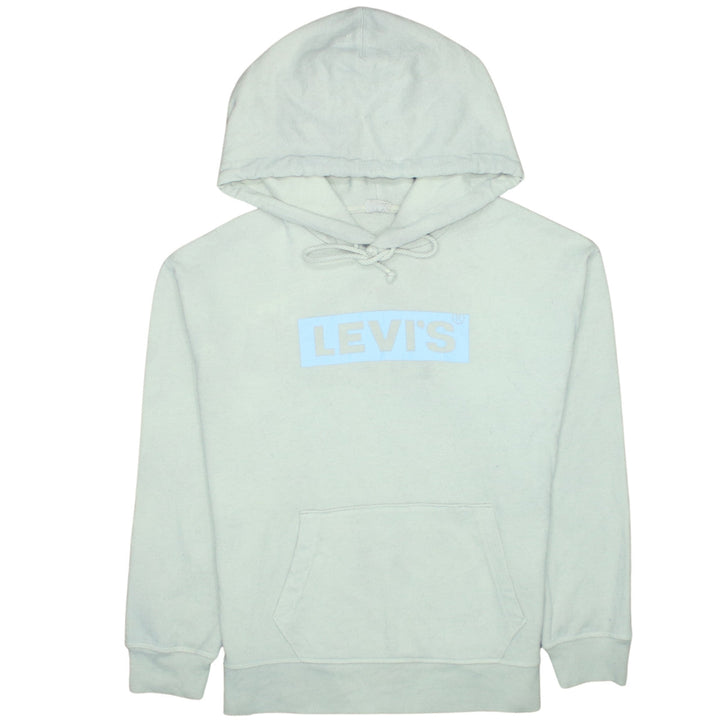 Levi's Women's Light Beige Logo Pullover Hoodie Size S