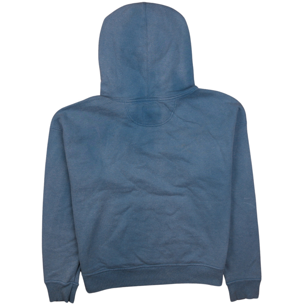 Champion Womens Blue Pullover Hoodie Small Graphic Print Casual