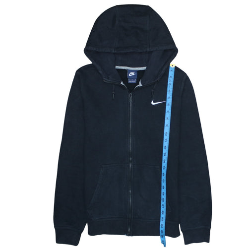 Nike Men's Black Full Zip Hoodie Small Fleece Sportswear