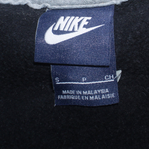 Nike Men's Black Full Zip Hoodie Small Fleece Sportswear