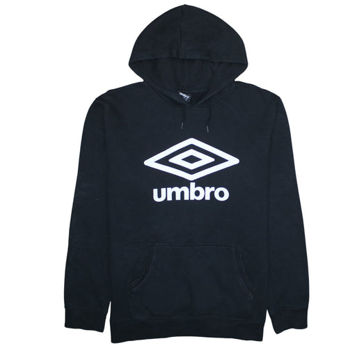Umbro Men's Black 2XL Pullover Hoodie Sports Fleece Sweatshirt