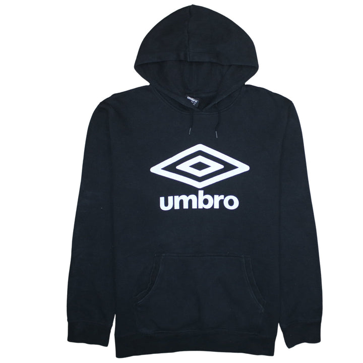 Umbro Men's Black 2XL Pullover Hoodie Sports Fleece Sweatshirt
