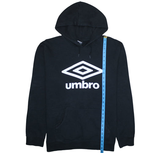 Umbro Men's Black 2XL Pullover Hoodie Sports Fleece Sweatshirt