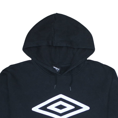 Umbro Men's Black 2XL Pullover Hoodie Sports Fleece Sweatshirt