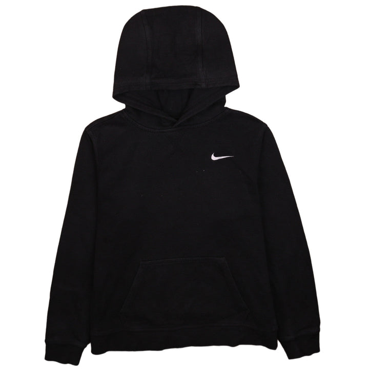 Nike Boys Black Pullover Fleece Hoodie XL 13-15 Years Hooded Sweatshirt