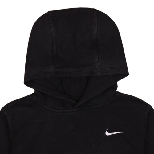 Nike Boys Black Pullover Fleece Hoodie XL 13-15 Years Hooded Sweatshirt