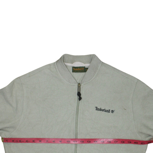 Timberland Men's Grey Fleece Full Zip Jacket Size S Outdoor Casual