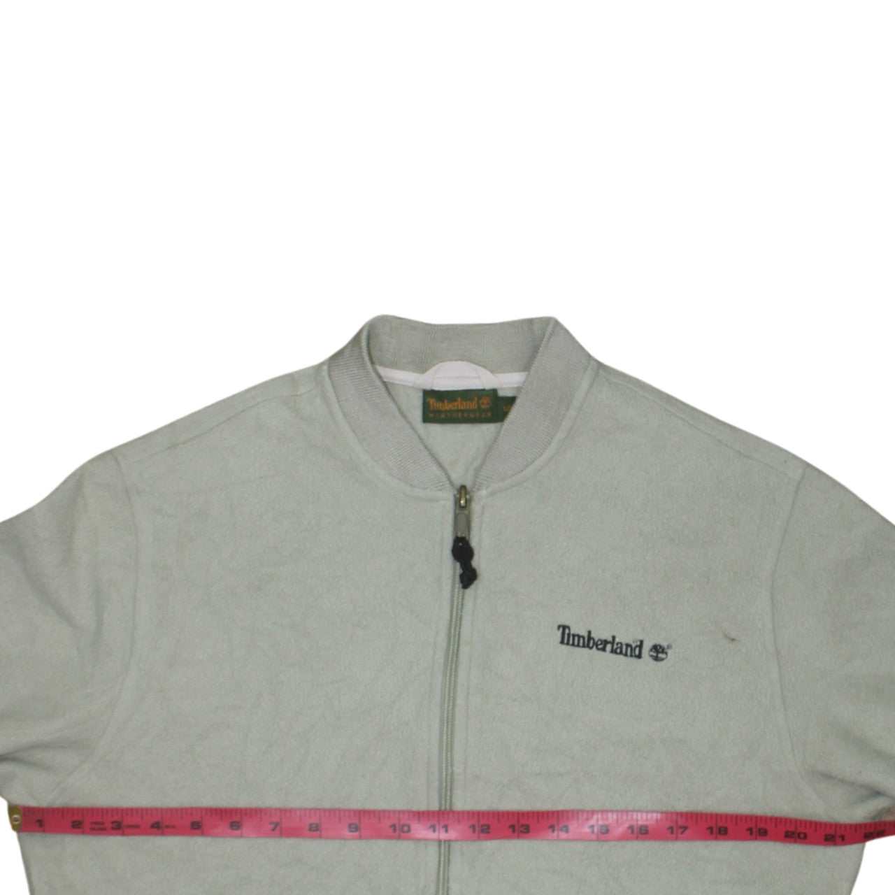 Timberland Men's Grey Fleece Full Zip Jacket Size S Outdoor Casual