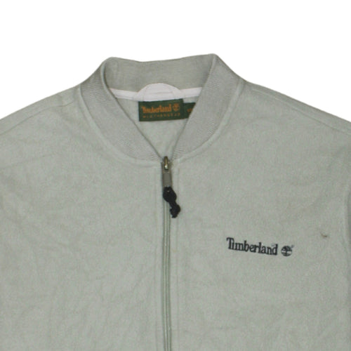 Timberland Men's Grey Fleece Full Zip Jacket Size S Outdoor Casual