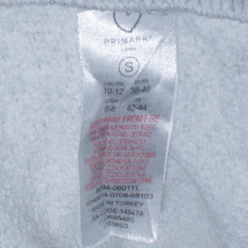 Primark Women Grey Disney Mickey Mouse Good Vibes Sweatshirt Size S