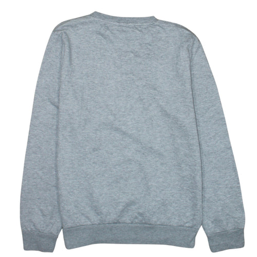 Disney Women Grey Mickey Mouse Sequin Pullover Sweatshirt Size S