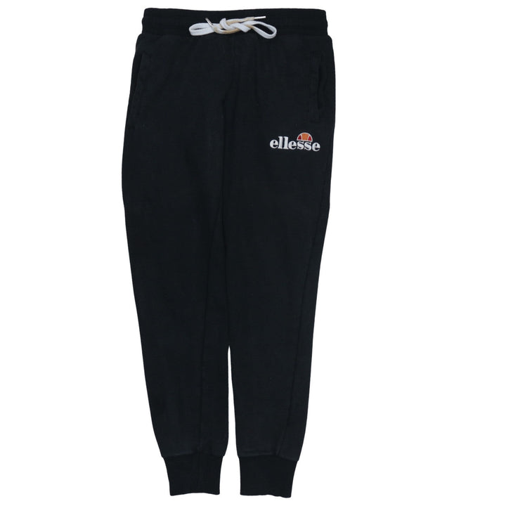 Ellesse Womens Black Jogger Sweatpants UK 10 Cotton Blend Casual