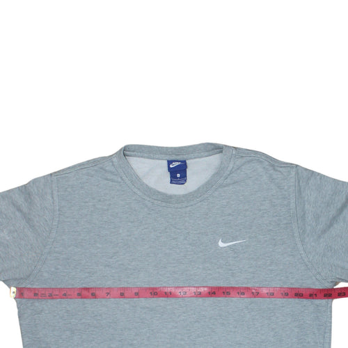 Nike Mens Grey Crew Neck Pullover Sweatshirt L