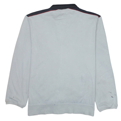 Champion Men's White XL Track Jacket Full Zip Sportswear