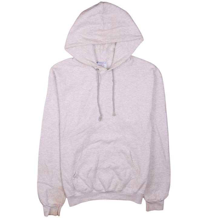 Champion Men's Grey M Pullover Fleece Hoodie Authentic Eco