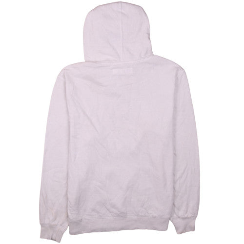 Levi's Womens White Pullover Hoodie M Graphic Logo Casual