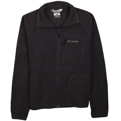 Columbia Men’s Black Fleece Full Zip Outdoor Jacket M