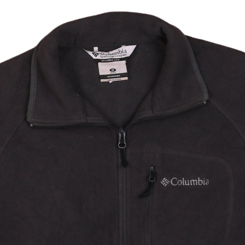 Columbia Men’s Black Fleece Full Zip Outdoor Jacket M