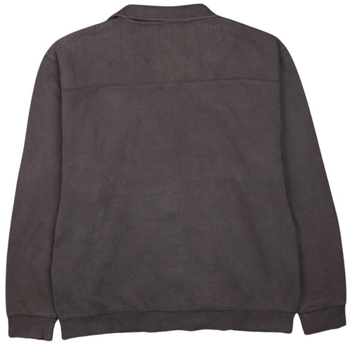 Calvin Klein Men’s Grey Full Zip Fleece Basic Jacket Size L