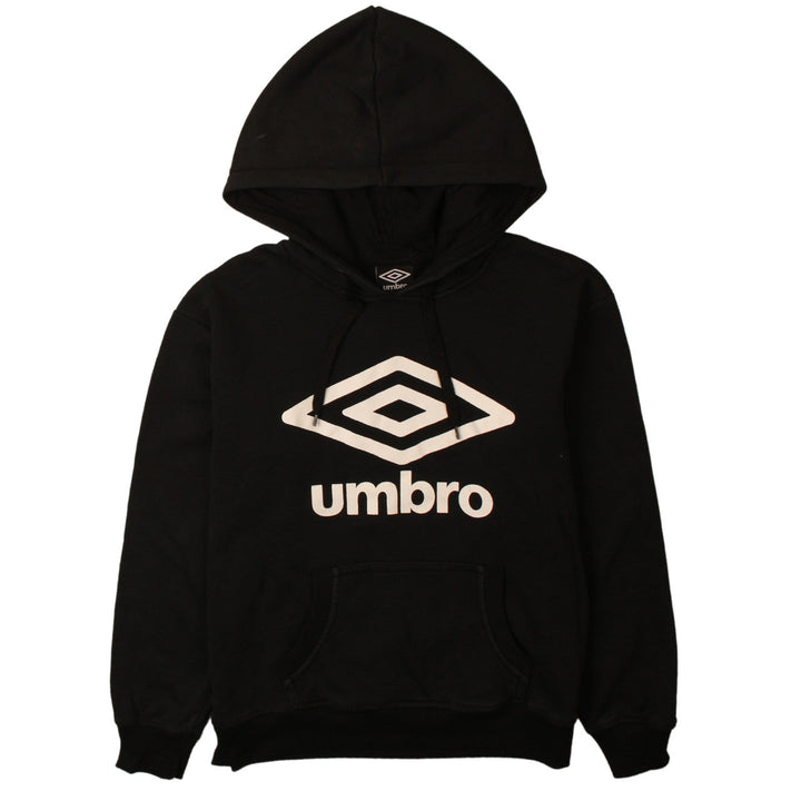 Umbro Men's Black Pullover Hoodie Small Graphic Sportswear