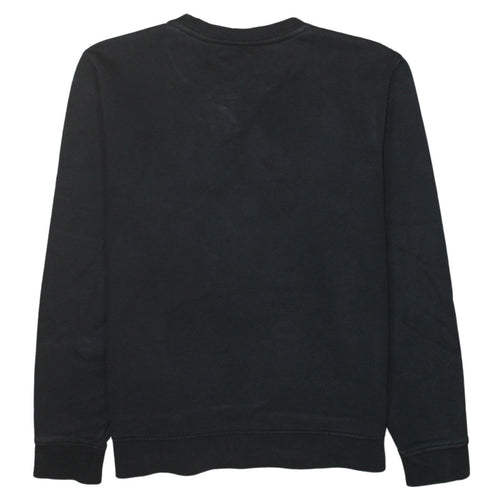 Lacoste Men’s Black Crew Neck Pullover Sweatshirt L Regular Fit