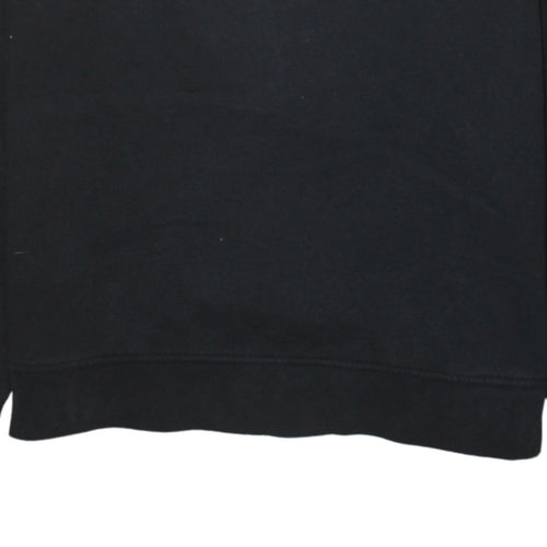 Lacoste Men’s Black Crew Neck Pullover Sweatshirt L Regular Fit