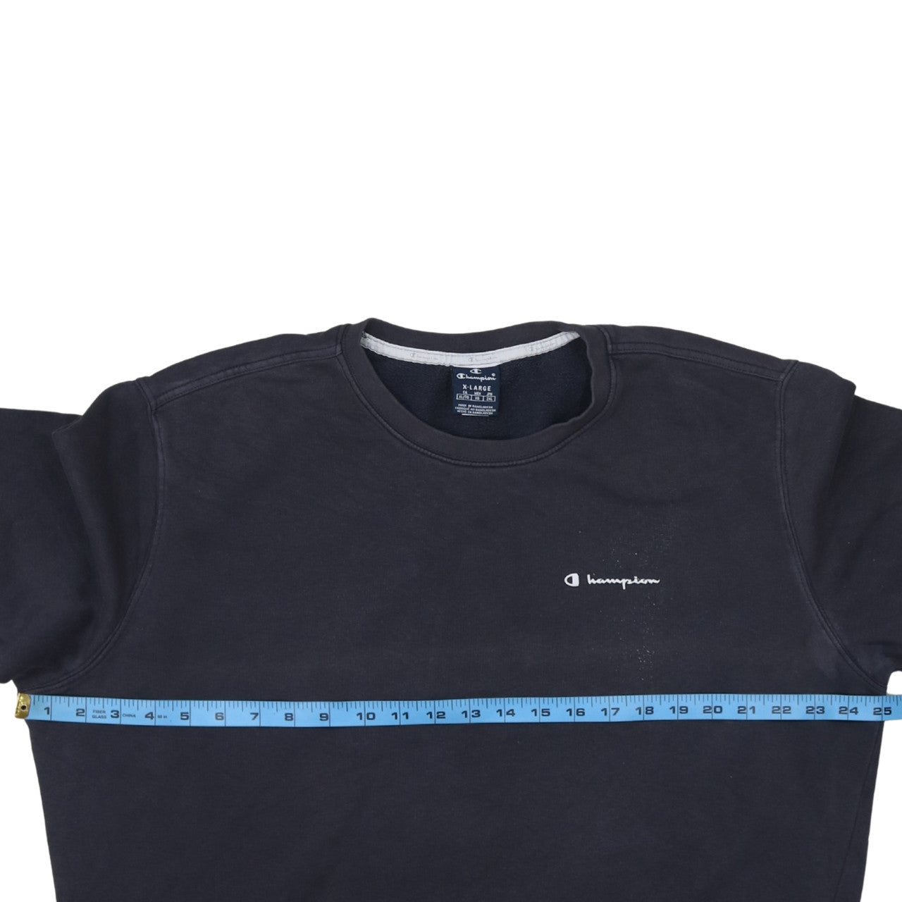 Champion Men's Black XL Pullover Crew Neck Sweatshirt