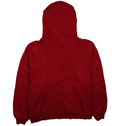 Disney Store Men Red XL Full Zip Grumpy Hoodie Sweatshirt
