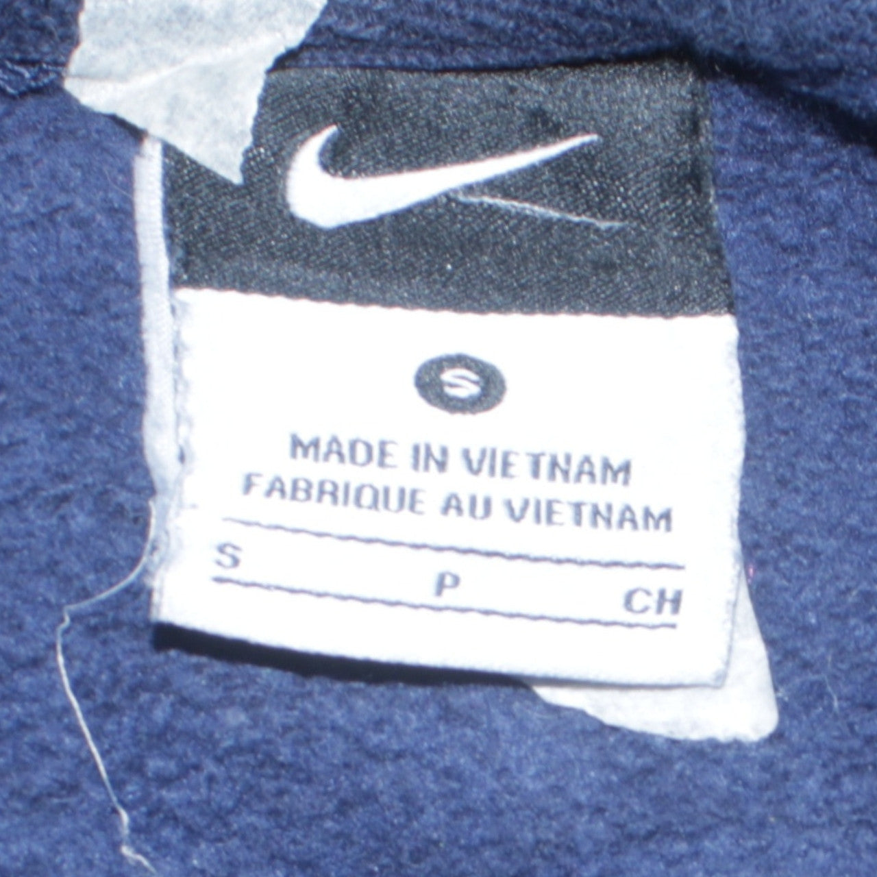 Nike Men's Blue Warriors Cheering Pullover Hoodie Size S