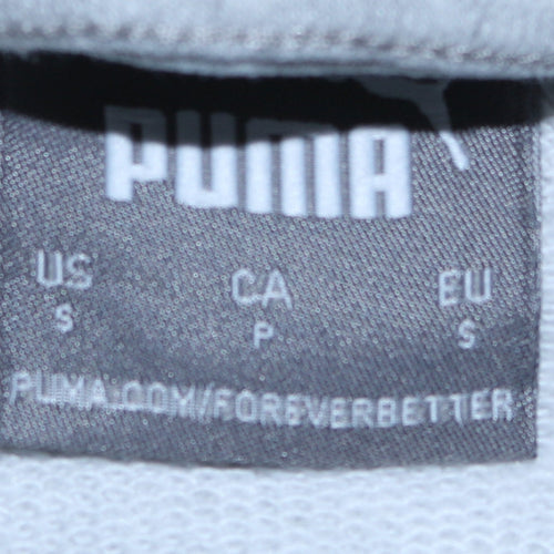 Puma Men Grey Manchester City 1/4 Zip Hoodie Size S