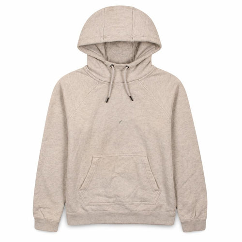 Nike Men's Beige XS Pullover Hoodie Fleece Logo Sweatshirt
