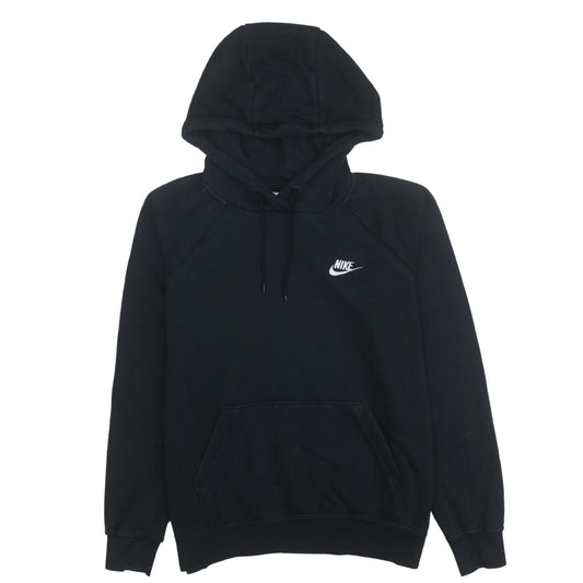 Nike Men's Black Pullover Hoodie M Regular Fit Fleece Sweatshirt