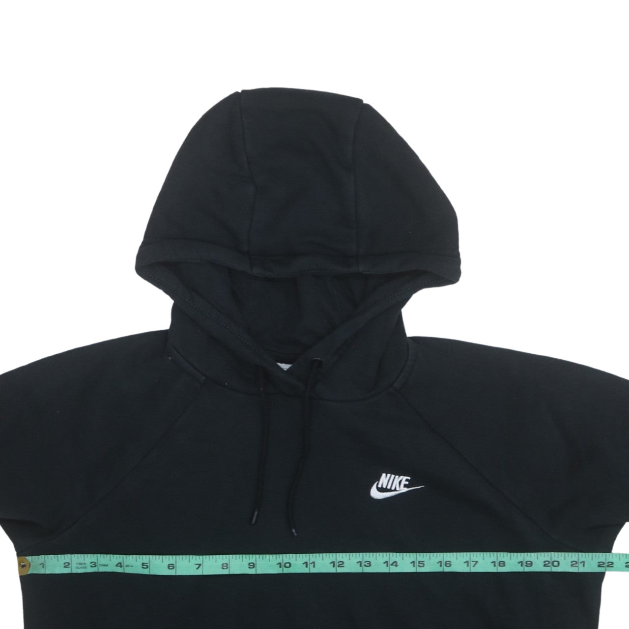Nike Men's Black Pullover Hoodie M Regular Fit Fleece Sweatshirt
