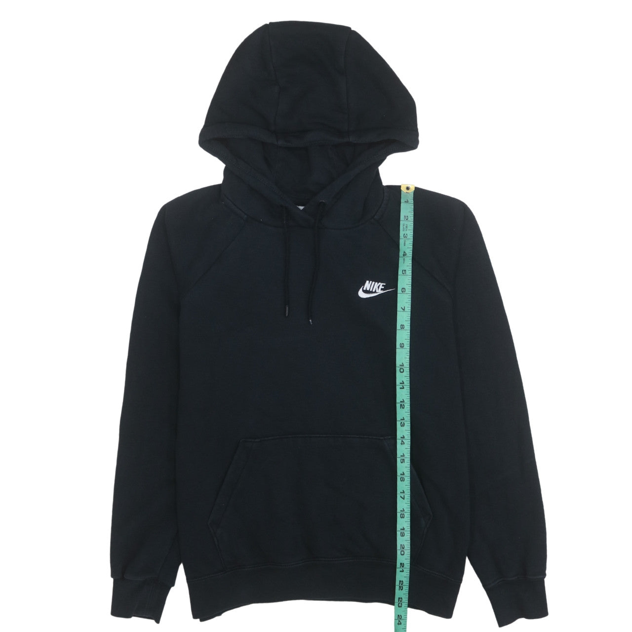 Nike Men's Black Pullover Hoodie M Regular Fit Fleece Sweatshirt