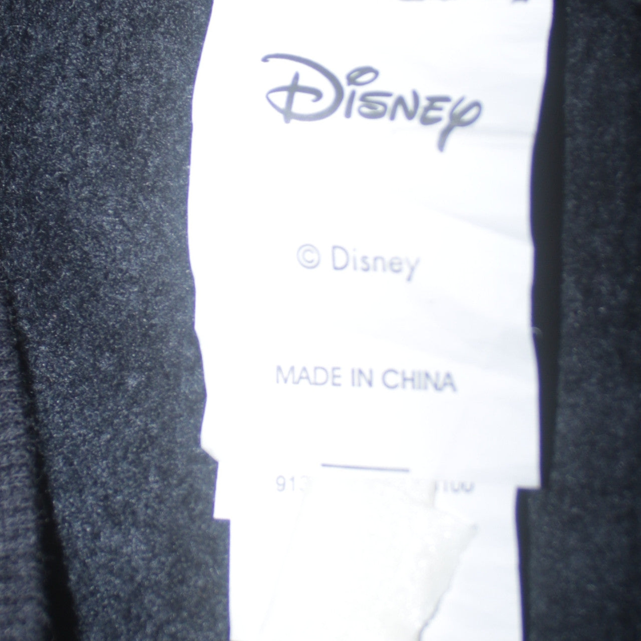 Disney Women Black Cotton Pullover Sweatshirt Mickey & Minnie Size S