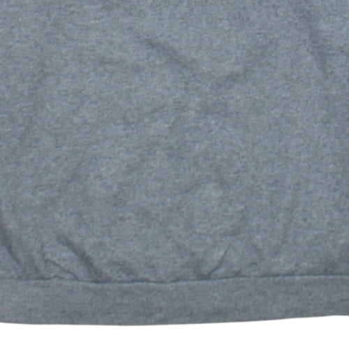 Champion Boys Grey Logo Pullover Sweatshirt XL 13-14 Years Fleece Crew Neck