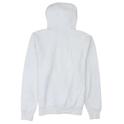 Nike Men's White XS Pullover Hoodie with Multi Swoosh Logo