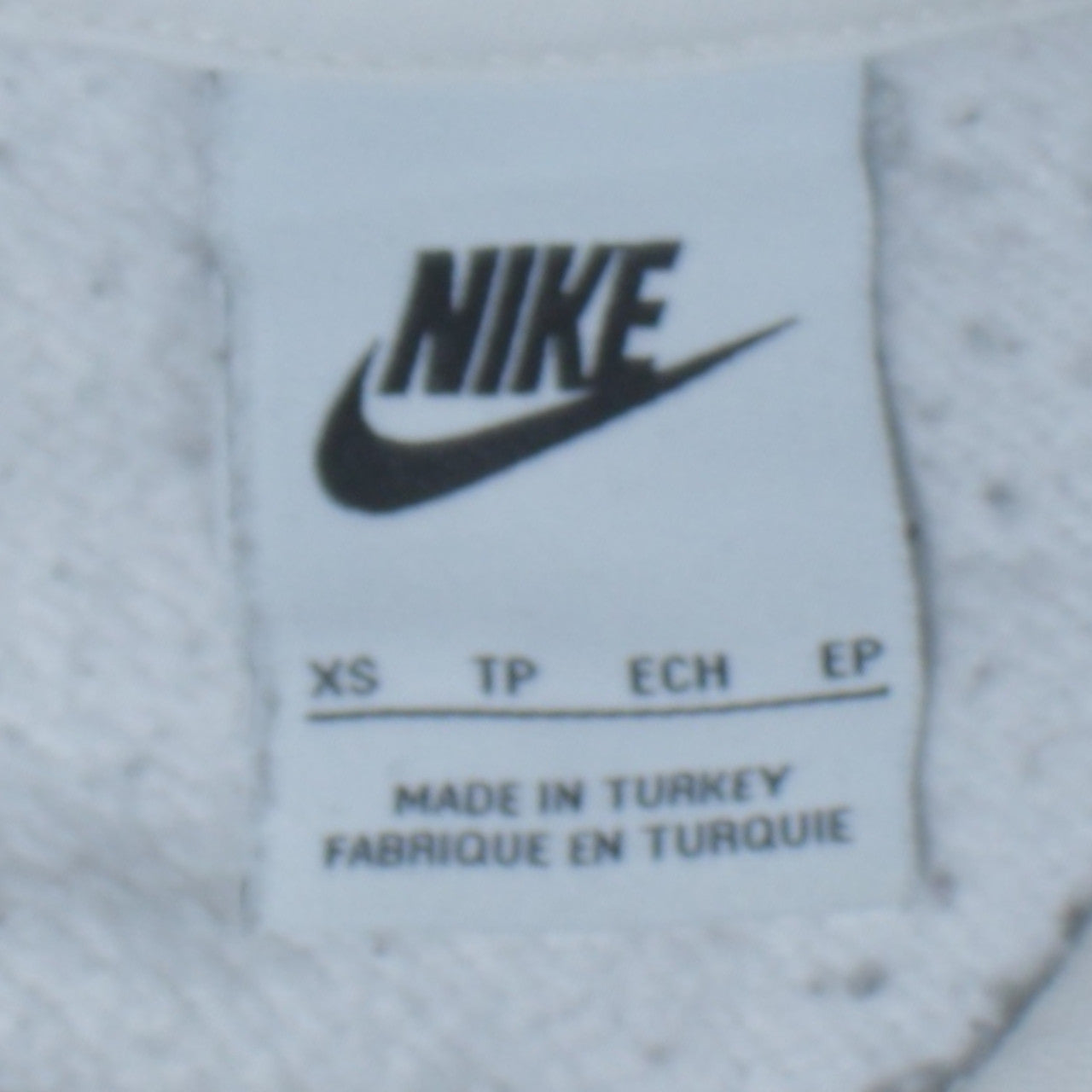 Nike Men's White XS Pullover Hoodie with Multi Swoosh Logo