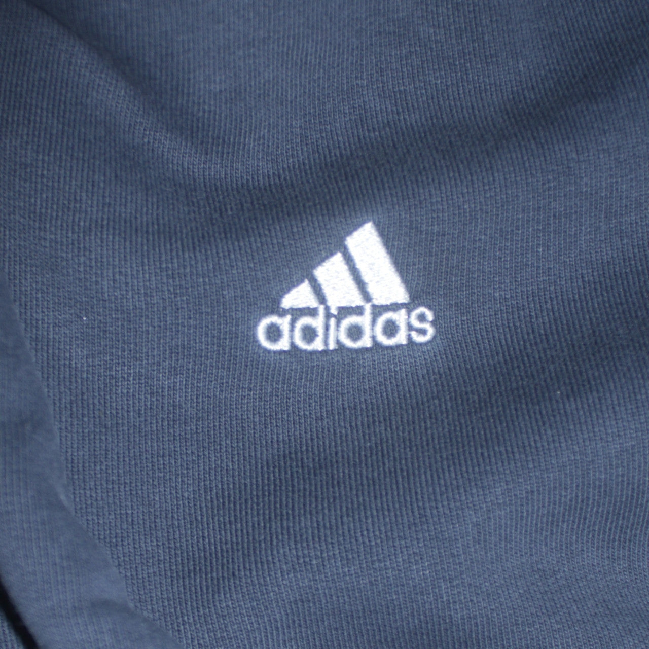 Adidas Mens Black Crew Neck Sweatshirt Size L Classic 3-Stripes Pullover