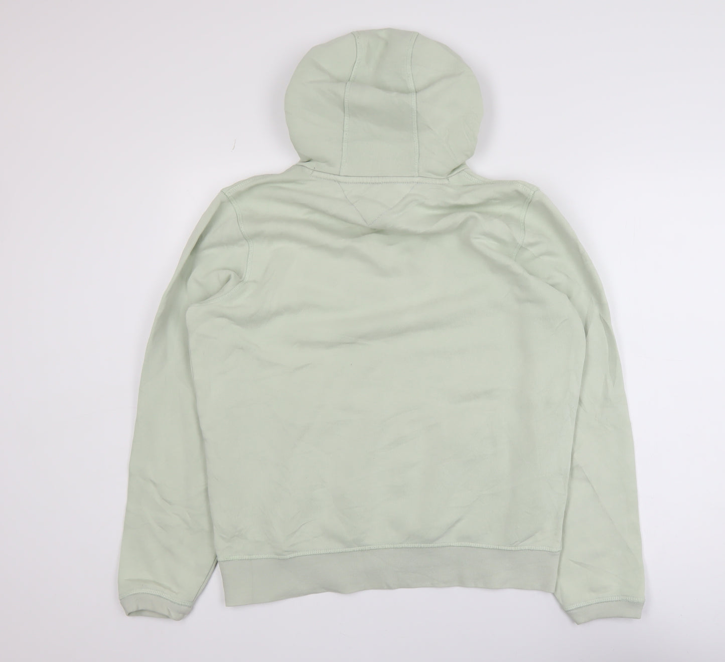 Tommy Hilfiger Men’s Green Pullover Hoodie M Regular Fit