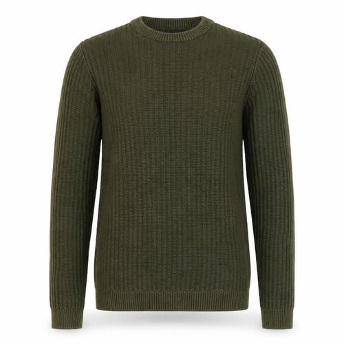 River Island Womens Khaki Green XXS Cable-Knit Jumper